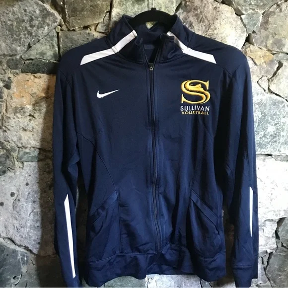 Nike Jackets Coats Nike Bluewhite Zip Up Jacket Size G Large